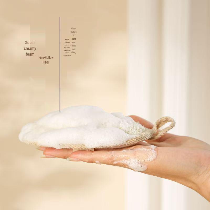 Luffa Sponge Exfoliating Bath Ball and Back Scrubber