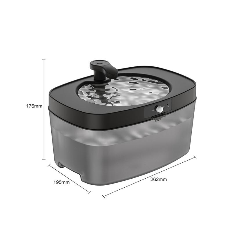 

Диспенсер для воды для домашних животных 1 шт., кормление, поение, умная поилка для кошек и собак, постоянная температура, емкость 4 л, датчик тепла, большой радиус действия чёрный