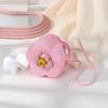 Süße florale Sommer-Strohhut-gewebte Crossbody-Mini-Tasche 2025