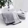 1 adet Bambu El Havlusu Emici ve Hızlı Kuruyan Süper Yumuşak Cilt Dostu Banyo Havlusu Ev Banyo İçin 35x75cm