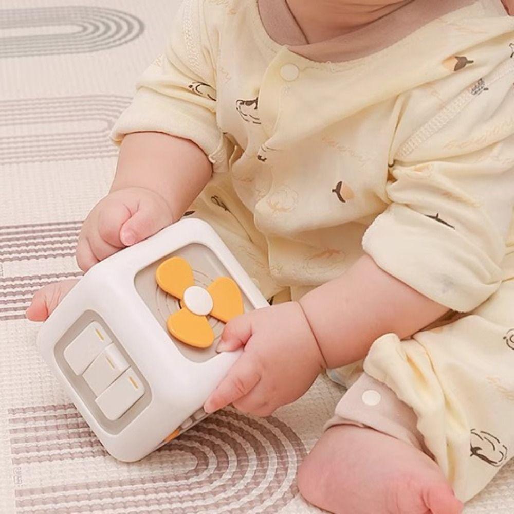 6 Sides 6 in 1 Montessori Cube Toy Plastic Montessori Educational Toy  Children