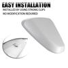 For Honda Civic 2016-2020 Silver Left Driver Side Rearview Mirror Cap Cover Trim