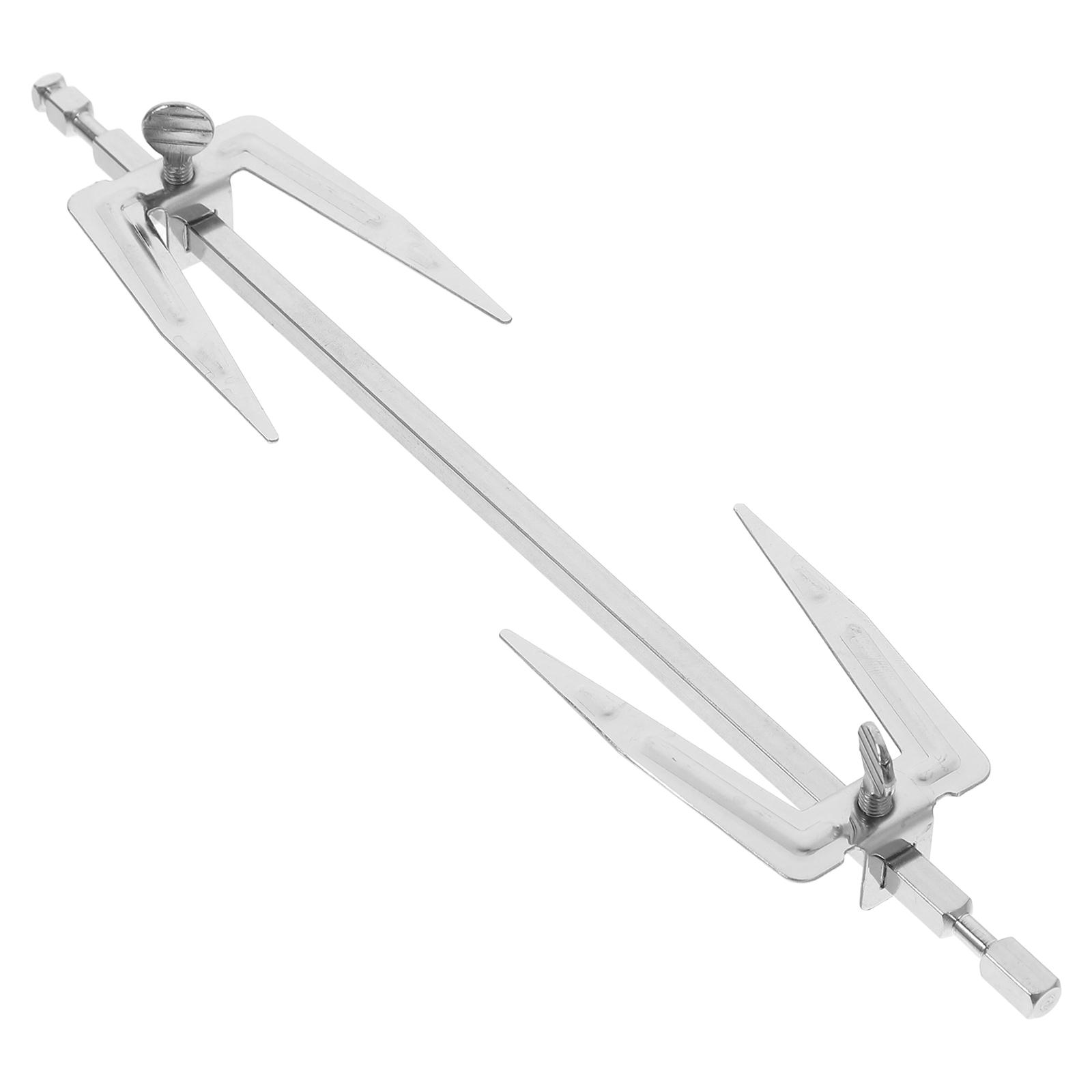 

Stainless Steel Rotisserie Spit Roast Chicken Fork Grill Tool Bbq Accessories Air Fryer Meat Fish Grilled Component Oven Utensil серебряный
