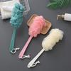 Long Handle Back Brush Body Scrubbers Shower Hanging Body Brush Sponges Soft Mesh Bath Shower Brushes Bath