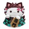 Demon Slayer Figure Toy Anime Kimetsu No Yaiba Q Version Lucky Cat Tanjiro Nezuko Inosuke Zenizu PVC Figurine Model Doll Gifts