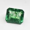 Natural Green Emerald Loose Gemstone 9.55 Ct with Emerald Cut for Jewelry Making and Gem Collections