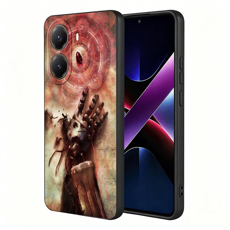 F-Fullmetal A-Alchemist Anime Soft Phone Case for Xiaomi Poco X5 X6 X7 X8 Pro Max X3 F7 F8 Ultra M8 M7 M6 M5 Redmi 15 15C 14C 13