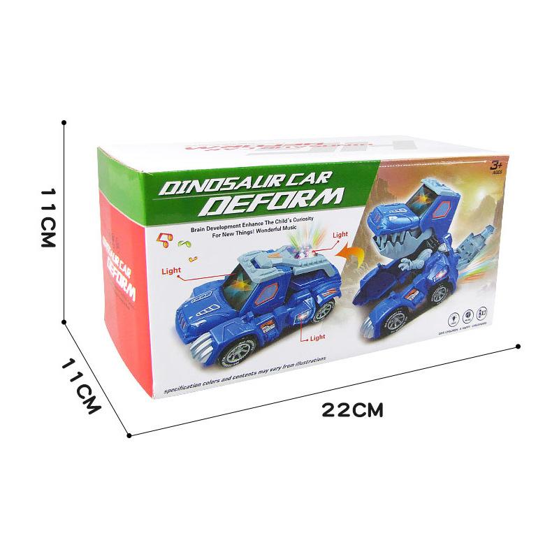 Dinosaur Deformation Car Electric Universal Deformation Dinosaur Music Light Car