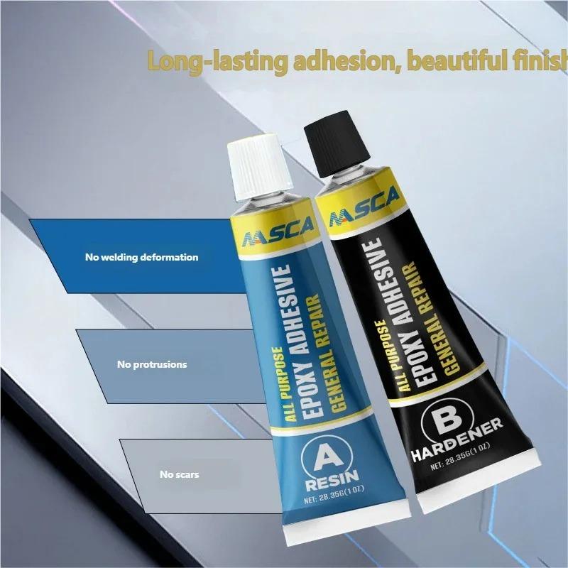 Epoxy AB Resin Adhesive New Formula Strong Glue for Metal Ceramic Plastic Bonding Repair