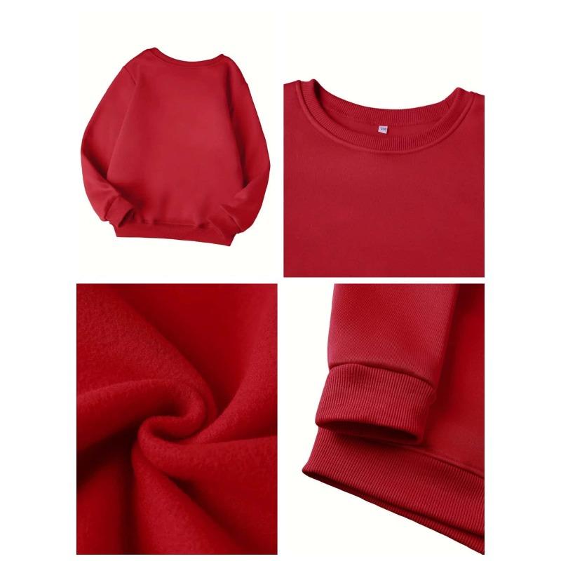 Kids Sweatshirt Autumn and Winter ,Round Neck Sweatshirt Casual Comfortable Warm Fashion Printed Top