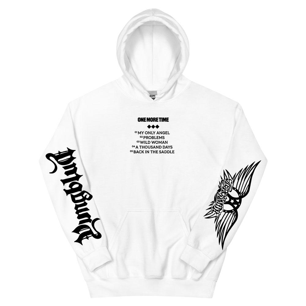 Aerosmith YUNGBLUD Ještě jednou Mikiny Fleece Zima Dlouhý rukáv Pánské Mikiny S kapucí Módní Pánské Dámské Oblečení