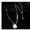 316L Stainless Steel Fashion Fine Jewelry Youth Hip Hop Street Style Charms Thick chain Choker Necklace Pendants For Women Men