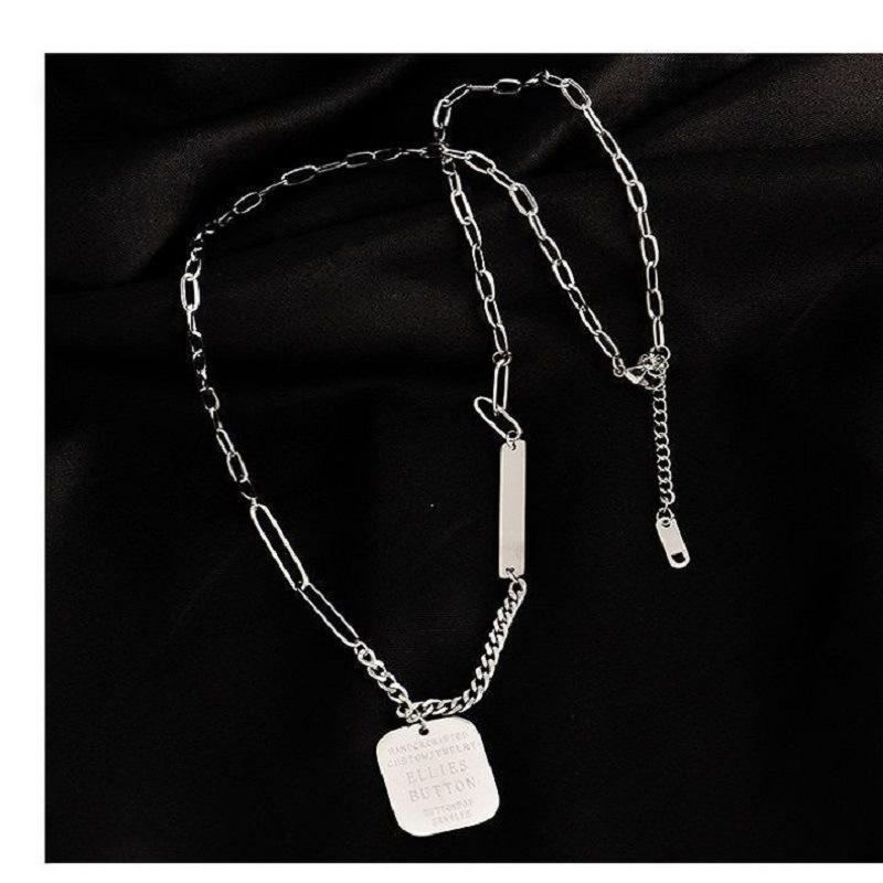 316L Stainless Steel Fashion Fine Jewelry Youth Hip Hop Street Style Charms Thick chain Choker Necklace Pendants For Women Men