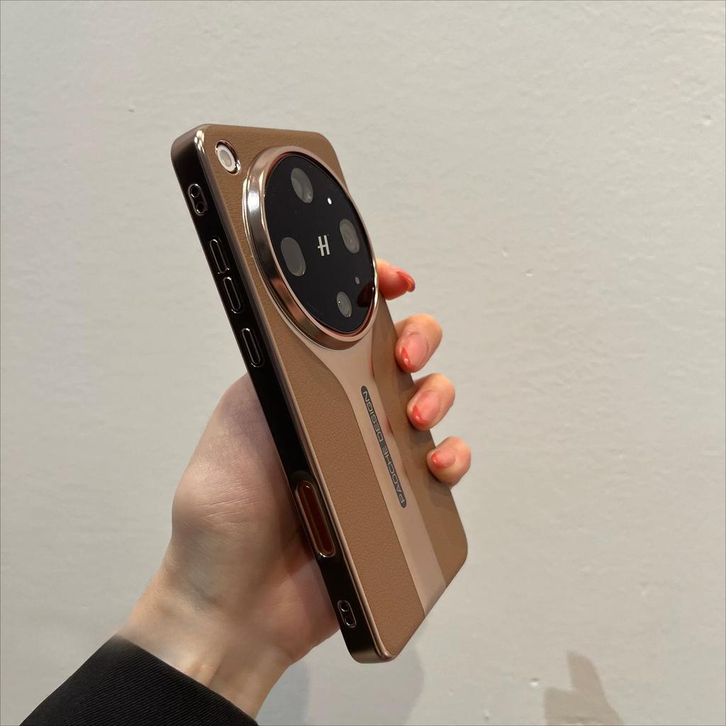 Para Capa OPPO Find X9 Ultra Nova Luxuosa Moda Couro Duro Anti Queda À Prova de Choque Capa Protetora Para Find X9 Ultra Concha Para-choque
