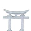 Torii Gate Aquarium Decor Miniature Ornamenttank Garden Shrine Shinto Landscape Sandstone Micro Decoration Simulation