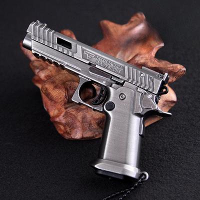 1:3 Mini TTI Pistola Modello Portachiavi Staccabile Finta Pistola Collezione Borsa Pendenti Giocattolo Fidget per Adulti Giocattolo Regalo