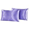 Simple Imitated Silky Fabric Satin Summer Pillowcase  Direct Selling Pillow Cover For Hair With Hidden