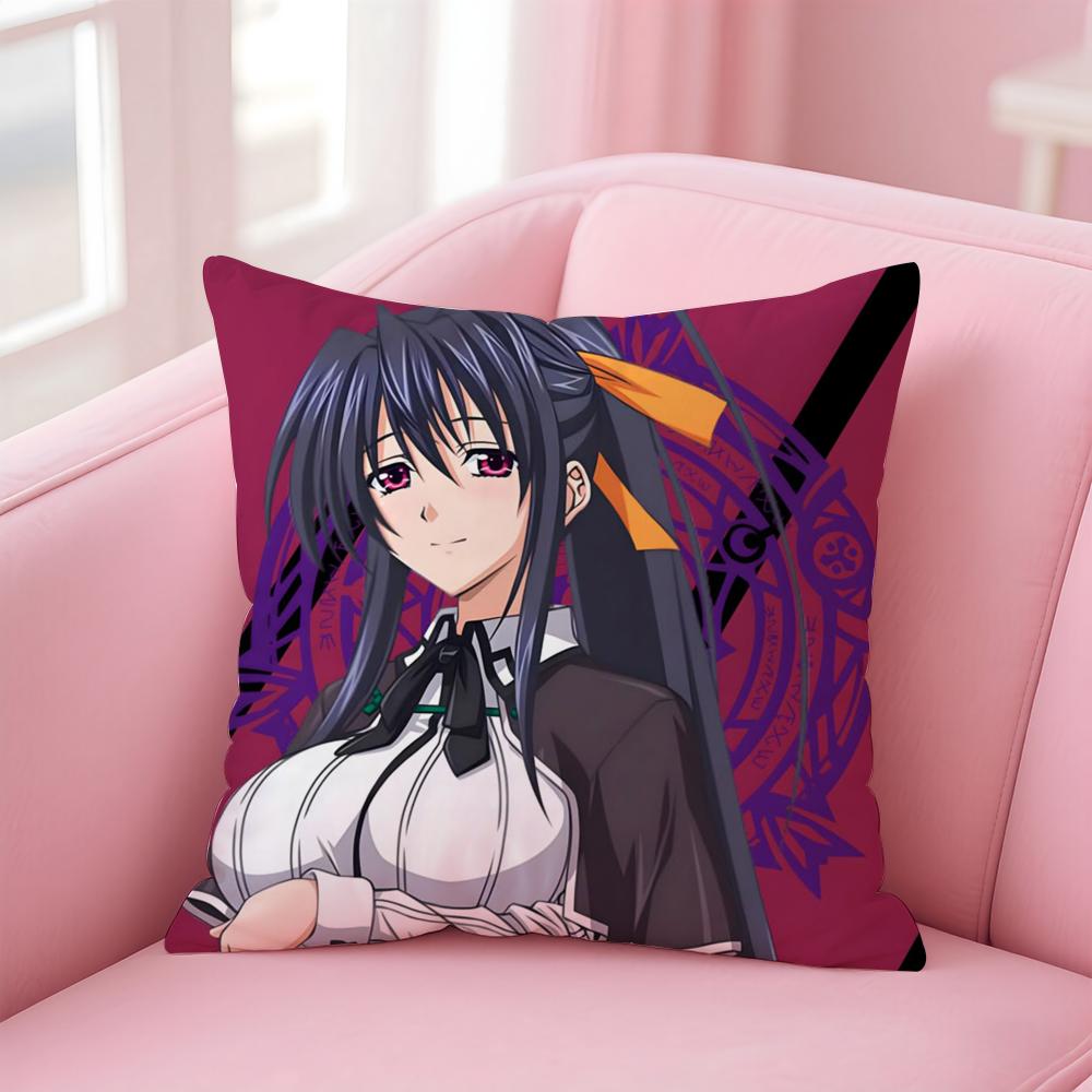 H-High School Dxd Cushion Cover Comfortable Reversible Pillow Cover Ideal For Car Sofa Bedroom & Beyond