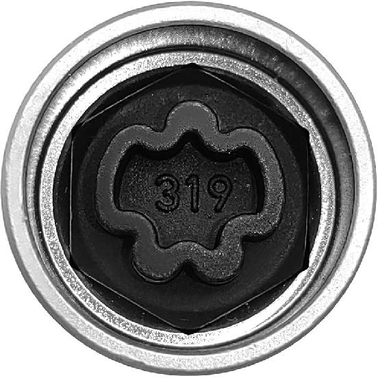 HXBER Car Screw Socket Wrench, Replacement for Security Master Locking Wheel Nut Key 306 Anti-Theft Screw Socket Wrench Tool
