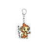 Anime Figure Pokemon Mr.Mime Squirtle Lapras Raichu Flareon Jolteon Chimchar Magikarp Acrylic Keychain Car Bag Pendant