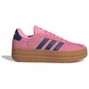 adidas Women's Vl Court Bold 'Bliss Pink Dark Blue' Women's Sneakers JI1789