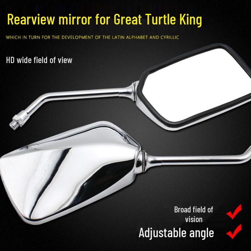 Da Gui Wang 10MM Convex Rearview Mirror for Motorcycle and Domestic Prince CG Electric Vehicle
