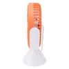 3 Speed Desktop Table Top Fan Hanging Stand Dual Use USB 360 degrees  Rotation Camping Tent Ceiling Fan 1500mAh Orange