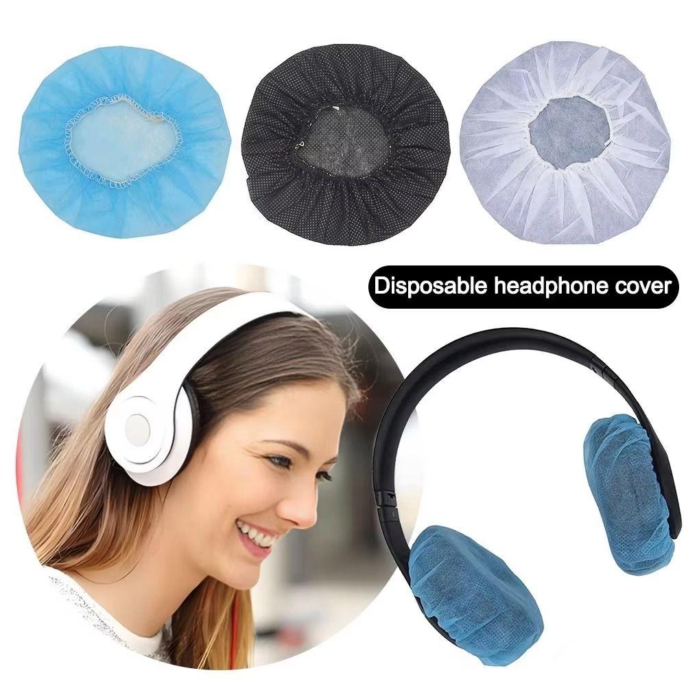 Sweat Proof Microphone Ear Pad Protectors Breathable Earmuffs Covers Audio Equipment