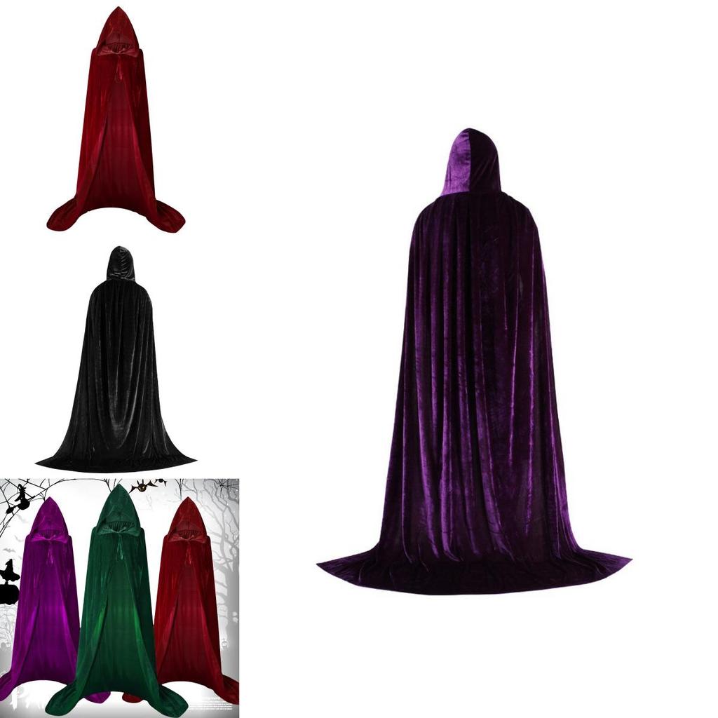 Hocus Pocus 2 Sorcerer Cape Halloween Cosplay Garment For Teens And Adults