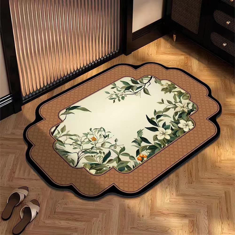 Diatom Mud Floor Mat National Water Absorption Non-slip Carpet Toilet Floor Door Mat
