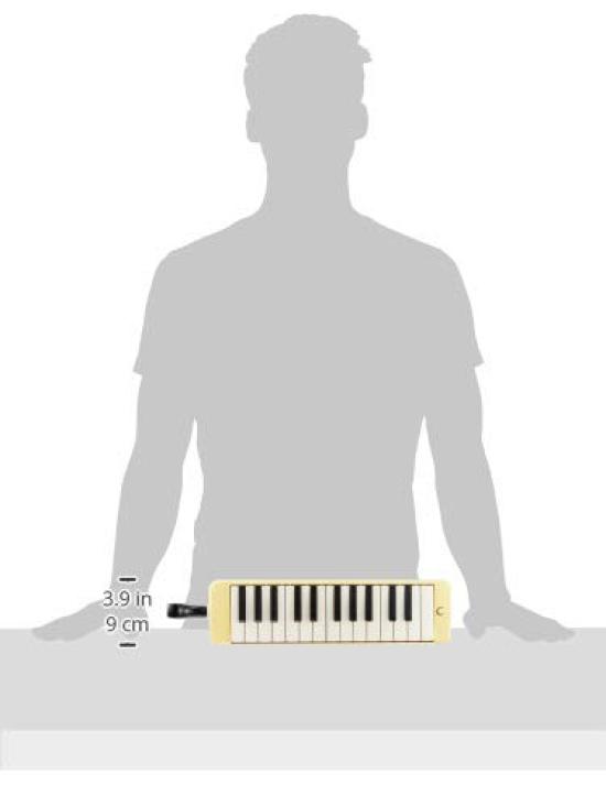 Yamaha Pianica Cream Yellow 25-key P-25F