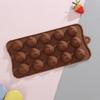 Handmade Design Silicone Chocolate Mold Non-Stick Surface Pudding Mold  Dessert Baking