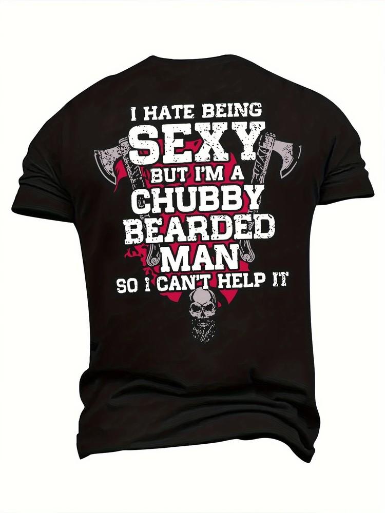 

Plus Size Men s T-Shirt - Hammer Skull Design, Comfortable for Casual Wear Unisex T-Shirt XXL