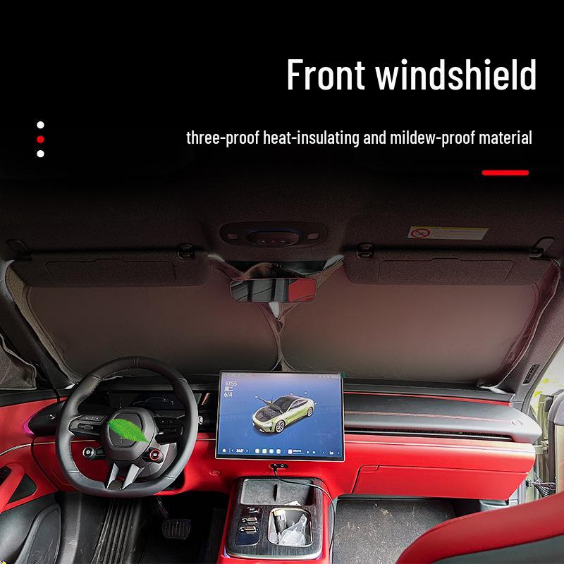 Xiaomi SU7 Dreifach geschützter Hitzebeständiger Undurchsichtiger Auto-Sonnenschutz