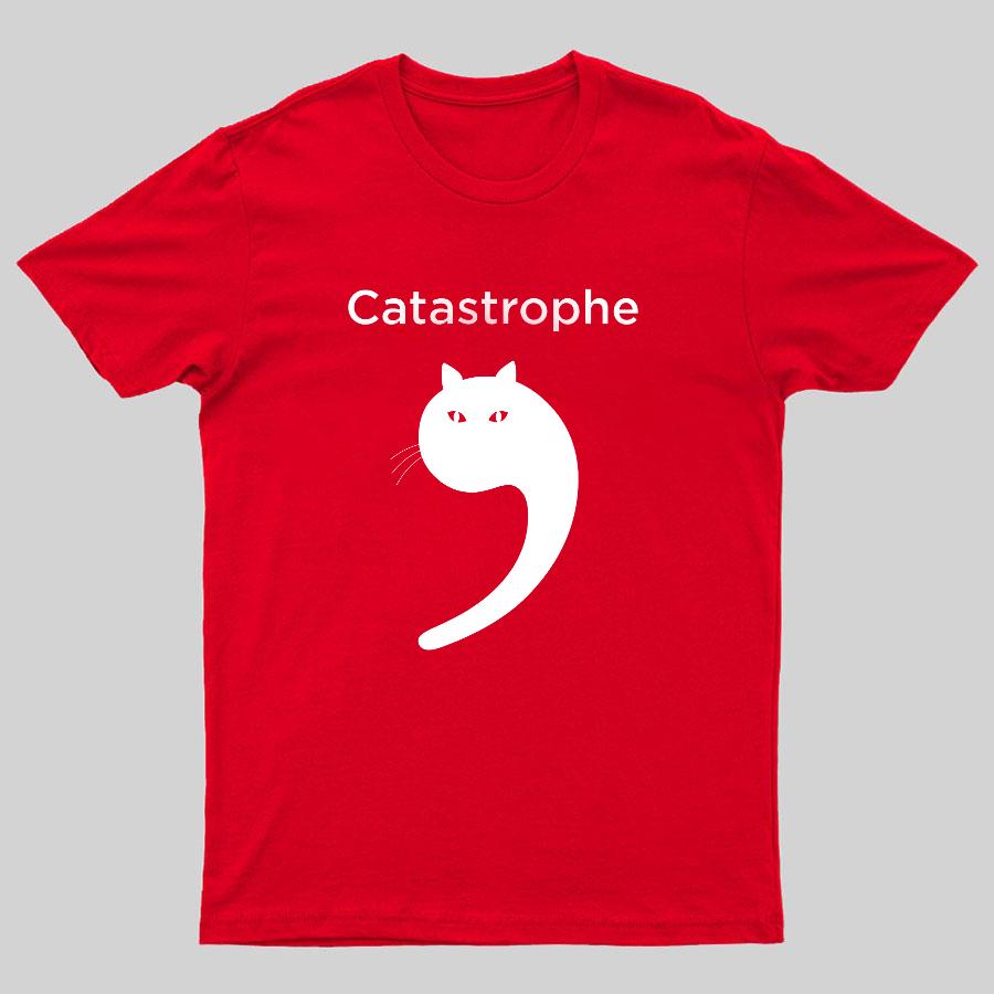 Catastrophe 100% Cotton Summer Casual Cool Loose T-Shirt