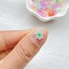 100 Colored Mini Parent-Child Turtle Jewelry - For Diy Nail Art Scrapbook Wedding Earrings And Jewelry Crafts