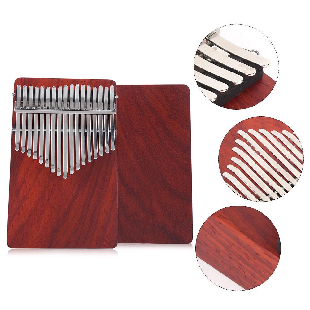 Kalimba Thumb Piano Small Portable Wooden 17 Key Finger Beginner Music Instrument K17A