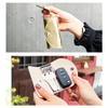 Genuine Leather Key Case 4 Row Smart Key Metallic Gold [leo&aoi] Women's Men's