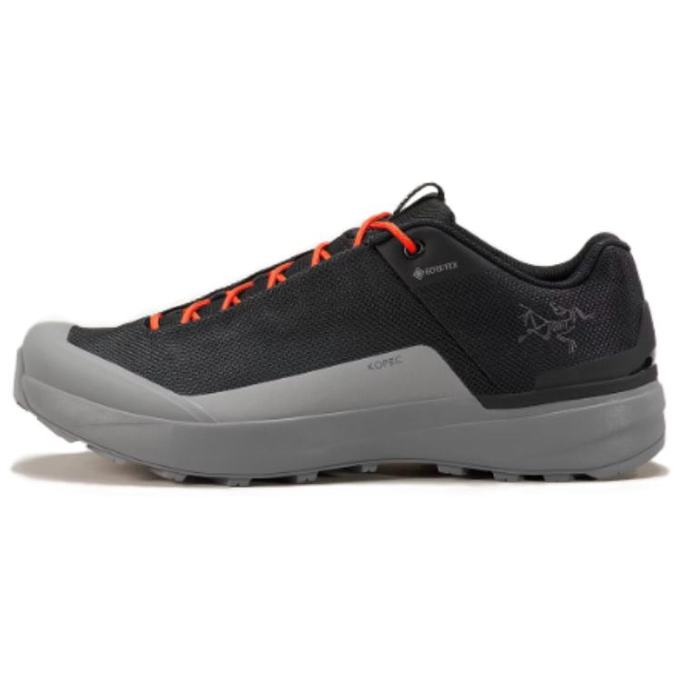 Arcteryx Kopec Gtx Shock Absorbing Waterproof Breathable Lightweight Low Top Hiking Shoes Men hiking shoes Black Gray X000009206-BLACK/VOID