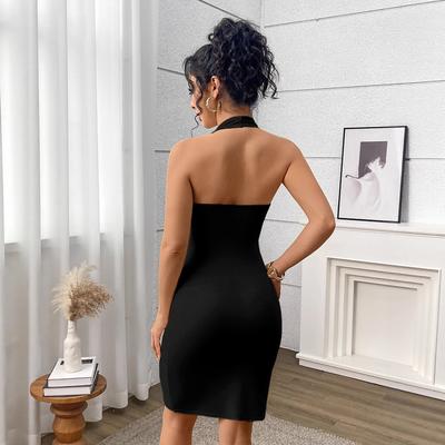 Solid Color Body Sculpting Dress Onesie Casual Dress Suspender Women's Waist, Belly and Hip Sculpting Dress