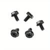 5pcs PCI Slot Cover Dust Filter Blanking Board Cooling Fan Ventilation Plate Hard Steel Screws Bezel Bit for Desktop PC Computer