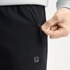 Fila Fitness Fashionable Casual Training Versatile Knitted Sports Pants Men Bottoms Deep-Black A11M541611FBK