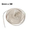 3/5/10M Length 2-8mm Round Wire Core Cotton Wick Long Burning Alcohol & Paraffin Burner Replacement Candle Cotton Core Wick