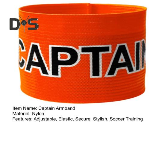 Brațuri de căpitan pentru fotbal, benzi elastice de nailon pentru brațe de căpitan, unisex, reglabile, pentru jucători de baschet, pentru antrenamentul echipelor de tineri și adulți