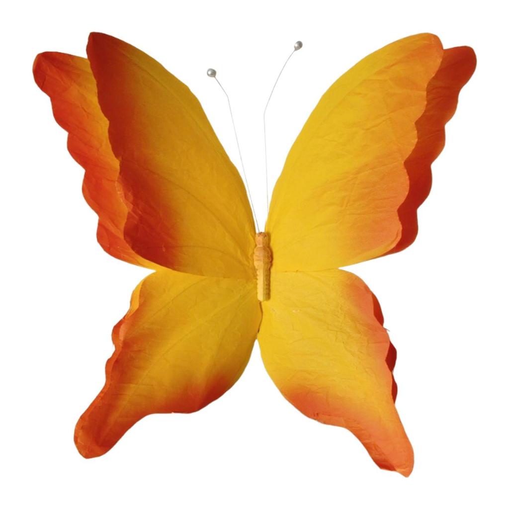 Artificial Butterfly Butterfly Wall Decal Removable DIY Wall Art Sticker Mariage