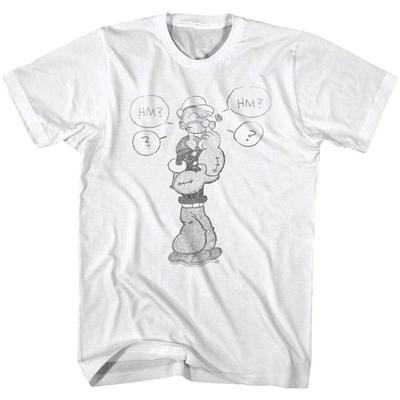 Popeye The Sailorman Hm Thinking Men T Shirt