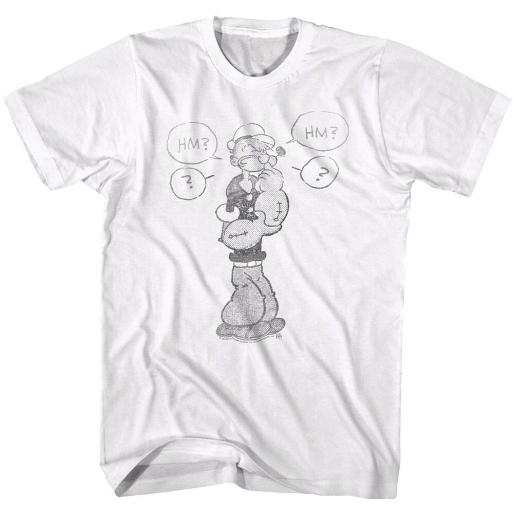 Popeye The Sailorman Hm Thinking Men T Shirt S