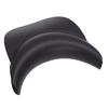 Shampoo Bowl Neck Rest with Suction Cup Soft Silicone Hair Salon Shampoo Sink Neck Cushion Black