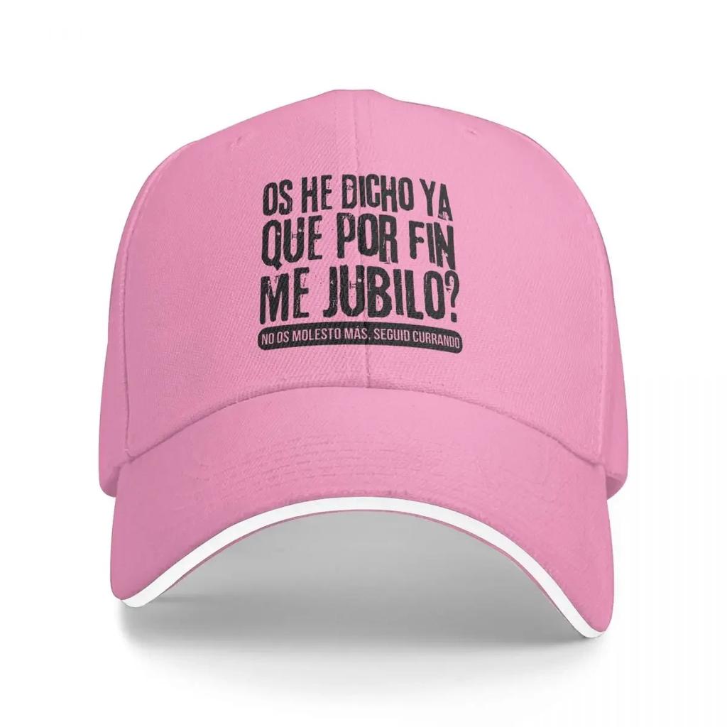 New Ive Already Told You That I Finally Retired Spanish RetireUnisext Baseball Caps Peaked Unisex Women Hats