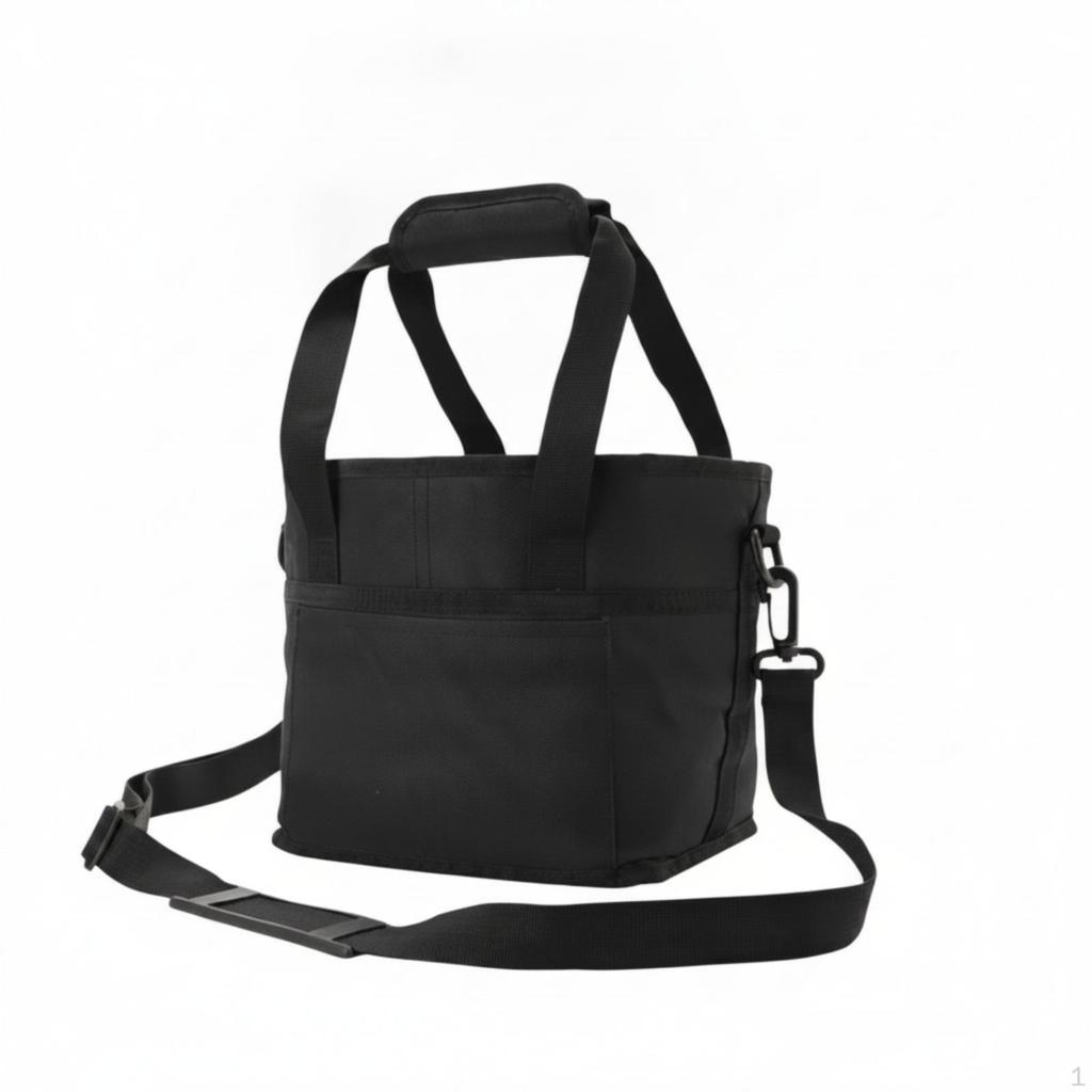Tumbler Carrier with Pocket Thermal Bag Adjustable Water Bottle Pouch Strap for
